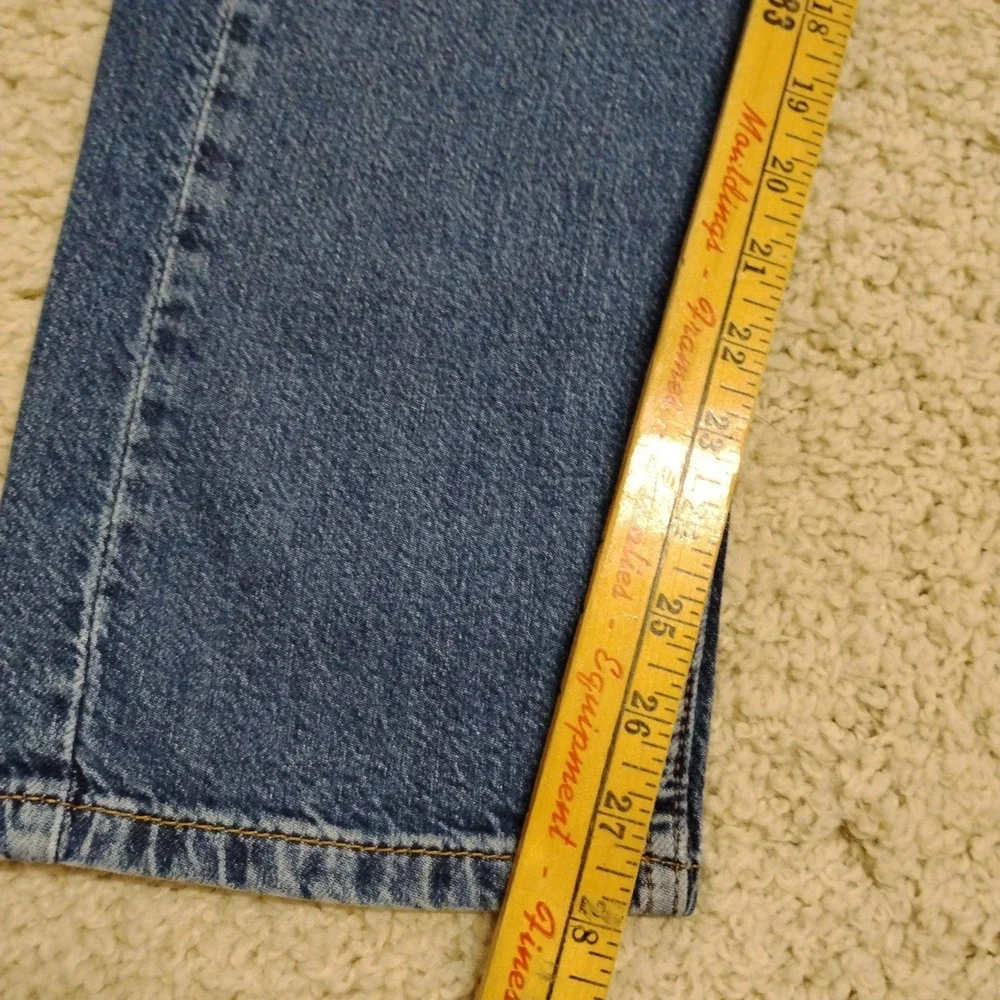 Levis 505 Jeans Mens 29x30 Blue Straight Denim Cotton Western Ranch Cowboy Farm